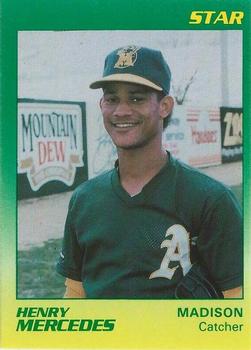 1989 Star Madison Muskies #26 Henry Mercedes Front