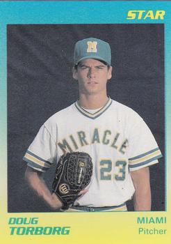 1989 Star Miami Miracle II #18 Doug Torborg Front