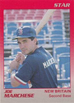 1989 Star New Britain Red Sox #9 Joe Marchese Front