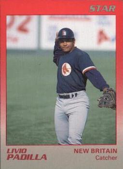 1989 Star New Britain Red Sox #13 Livio Padilla Front