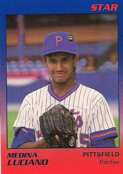 1989 Star Pittsfield Mets #15 Luciano Medina Front