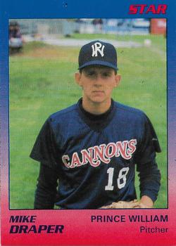 1989 Star Prince William Cannons #6 Mike Draper Front