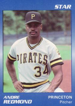 1989 Star Princeton Pirates - Platinum #16 Andre Redmond Front