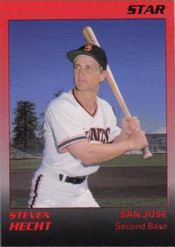 1989 Star San Jose Giants #13 Steven Hecht Front