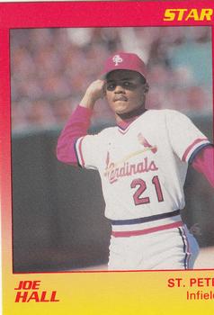 1989 Star St. Petersburg Cardinals #15 Joe Hall Front