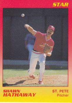 1989 Star St. Petersburg Cardinals #16 Shawn Hathaway Front