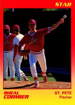 1989 Star St. Petersburg Cardinals #8 Rheal Cormier Front