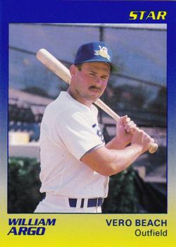 1989 Star Vero Beach Dodgers #1 William Argo Front