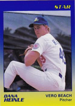 1989 Star Vero Beach Dodgers #11 Dana Heinle Front