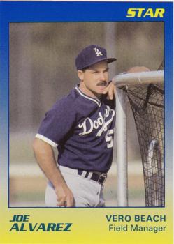 1989 Star Vero Beach Dodgers #27 Joe Alvarez Front