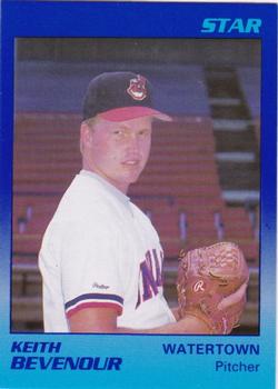 1989 Star Watertown Indians #2 Keith Bevenour Front