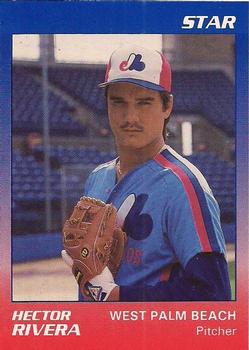 1989 Star West Palm Beach Expos #20 Hector Rivera Front