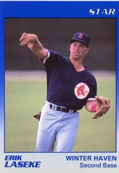 1989 Star Winter Haven Red Sox #12 Erik Laseke Front