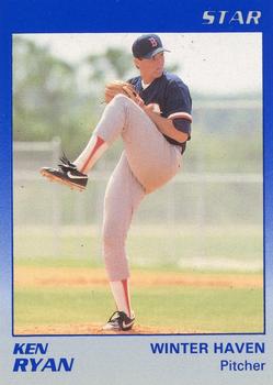1989 Star Winter Haven Red Sox #19 Ken Ryan Front