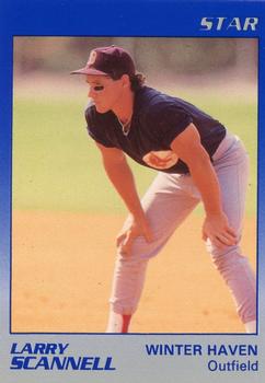 1989 Star Winter Haven Red Sox #21 Larry Scannell Front