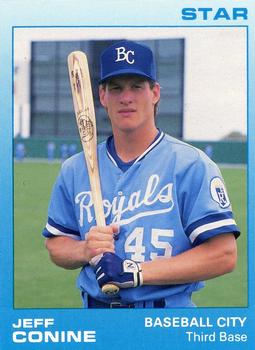 1988 Star Baseball City Royals #10 Jeff Conine Front