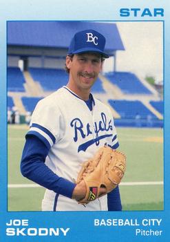 1988 Star Baseball City Royals #21 Joe Skodny Front