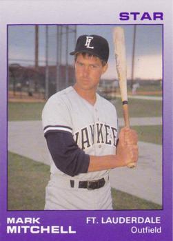 1988 Star Ft. Lauderdale Yankees #15 Mark Mitchell Front