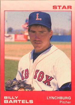 1988 Star Lynchburg Red Sox #1 Billy Bartels Front