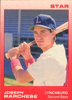 1988 Star Lynchburg Red Sox #10 Joseph Marchese Front