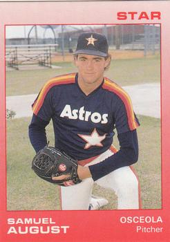 1988 Star Osceola Astros #2 Samuel August Front