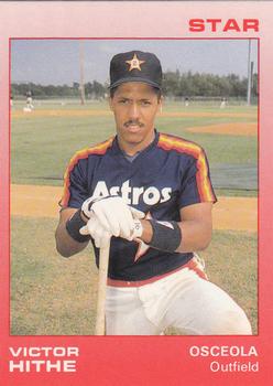 1988 Star Osceola Astros #14 Victor Hithe Front