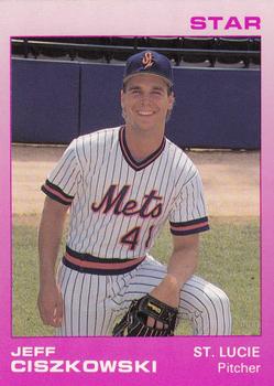 1988 Star St. Lucie Mets #5 Jeff Ciszkowski Front