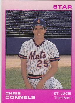 1988 Star St. Lucie Mets #6 Chris Donnels Front