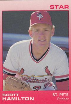 1988 Star St. Petersburg Cardinals #8 Scott Hamilton Front