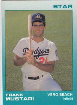 1988 Star Vero Beach Dodgers #16 Frank Mustari Front