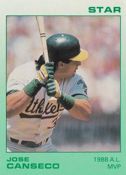 1989 Star Jose Canseco #8 Jose Canseco Front