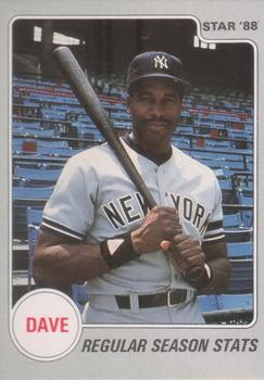 1988 Star Dave Winfield #2 Dave Winfield Front