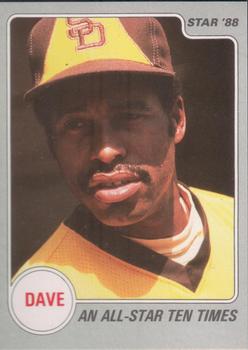 1988 Star Dave Winfield #5 Dave Winfield Front