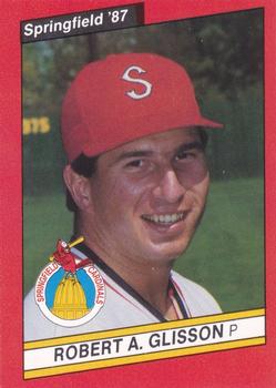 1987 Best Springfield Cardinals #18 Bob Glisson Front