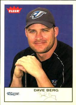 2005 Fleer Tradition #190 Dave Berg Front