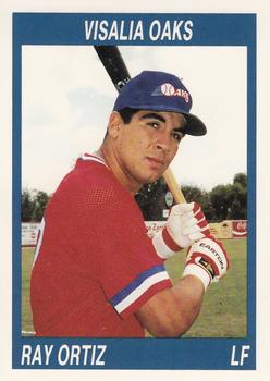 1990 Cal League #70 Ray Ortiz Front
