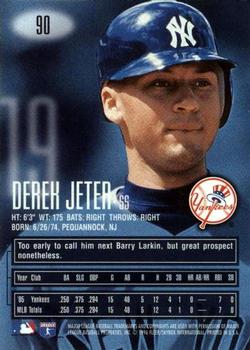 1996 E-Motion XL #90 Derek Jeter Back