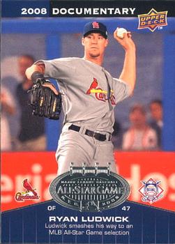 2008 Upper Deck Documentary - All-Star Game #ASG-RL Ryan Ludwick Front