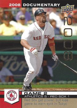2008 Upper Deck Documentary - Gold #42 Kevin Youkilis Front