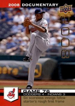 2008 Upper Deck Documentary - Gold #2186 Fausto Carmona Front