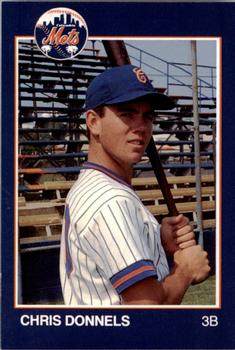 1988 Grand Slam Columbia Mets #26 Chris Donnels Front