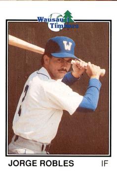 1989 Grand Slam Wausau Timbers #19 Jorge Robles Front
