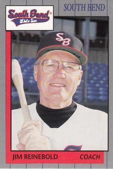 1990 Grand Slam South Bend White Sox #29 Jim Reinebold Front