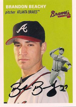 2012 Topps Archives #19 Brandon Beachy Front