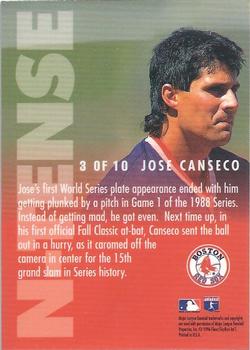 1996 E-Motion XL - N-Tense #3 Jose Canseco Back