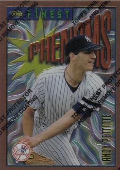 1996 Finest #122 Andy Pettitte Front