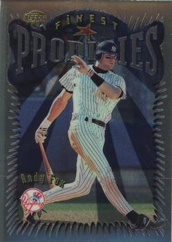 1996 Finest #272 Andy Fox Front