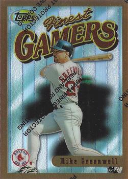 1996 Finest - Refractors #178 Mike Greenwell Front