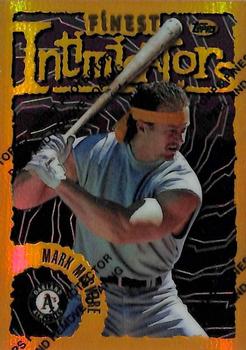 1996 Finest - Refractors #74 Mark McGwire Front