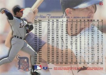 1996 Flair #85 Alan Trammell Back